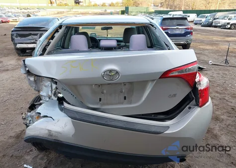 2015 Toyota Corolla Le z USA, uszkodzony, nr VIN 2T1BURHE6FC308127